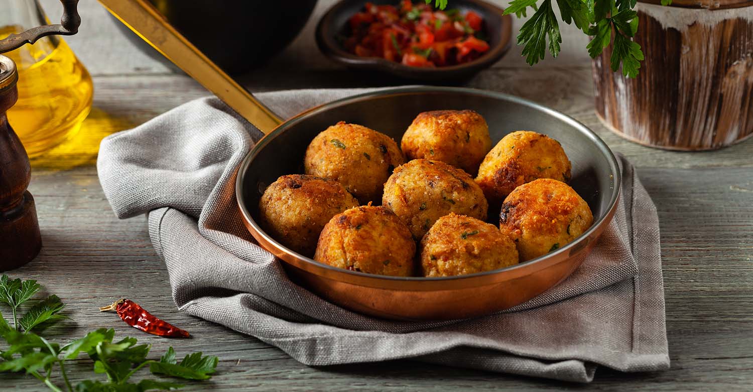 Polpette vegetariane di lenticchie e patate