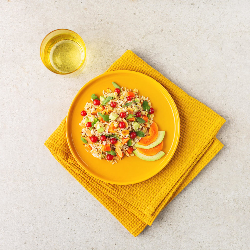 insalata esotica topview