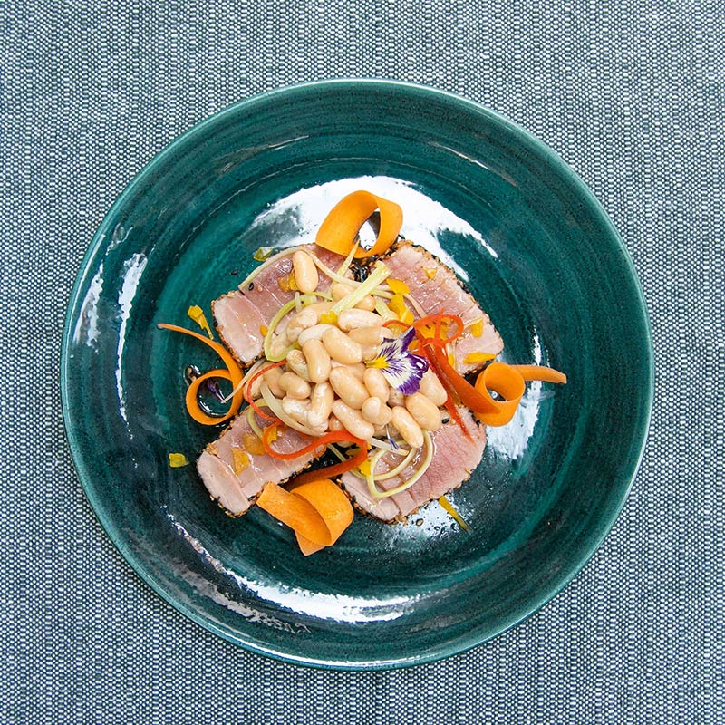 ricetta cannellini e tonno al sesamo 1